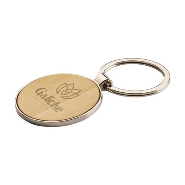 Bamboo Key Circle keyring Thumbnail